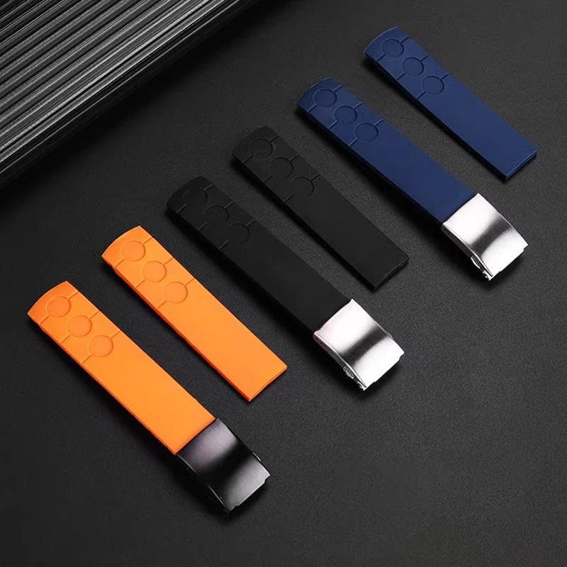 男性用アークインターフェースシリコン時計バンド,t044リズム,ラバーストラップ,1853シリーズt044417a t04430a,20mm