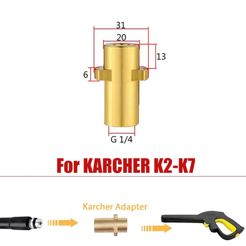 Sewer and Sewage Clean Nozzle High Pressure Hose Water Jet High Pressure For Karcher K2 K3 K4 K5 K6 K7 High Pressure Cleaner