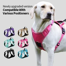 Dog Chest Harness Adaptable to Airtag Chest Harness, Outdoor Training Loss Prevention Dog Leash