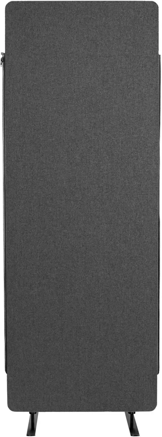 

Freestanding Noise Reducing Acoustic Room Wall Divider Office Partition (Ash Grey, 23.6" x 66", Zippered Extension Panel)