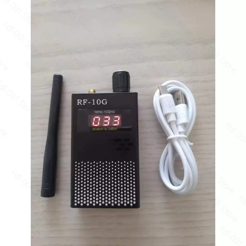 For Digital field strength meter RF-10G power meter, radio detector 1MHz-10GHz