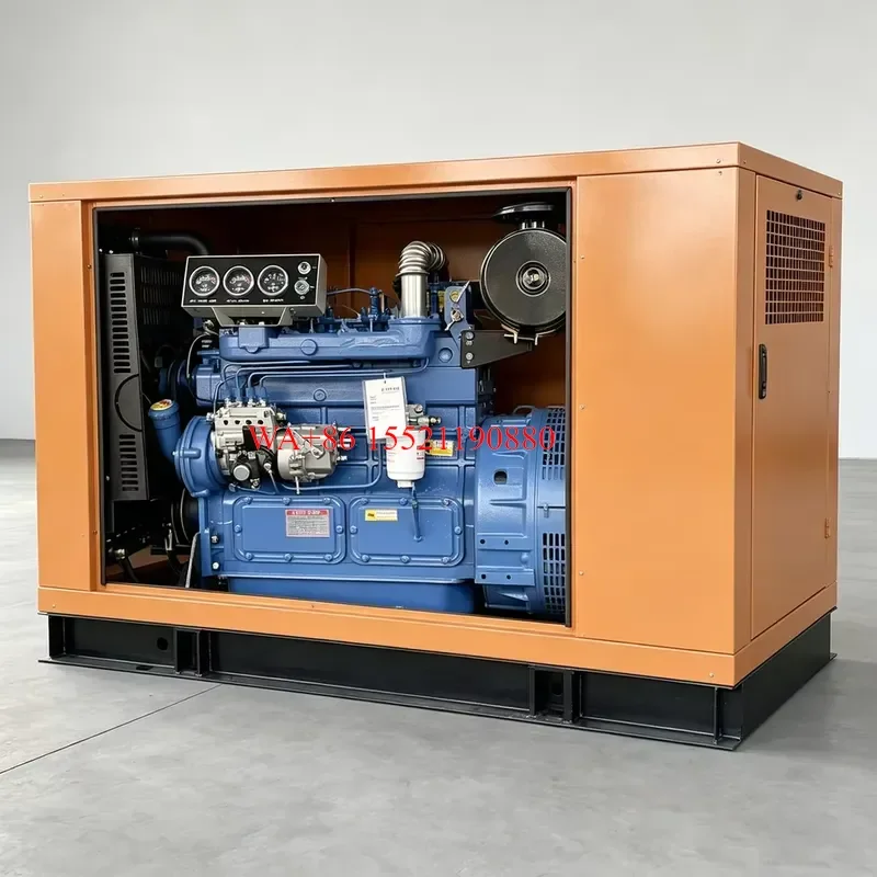 WMWMNU Heavy Duty Silent Diesel Generator 50kW for Data Centers with Continuous Operation and Fuel Efficiency