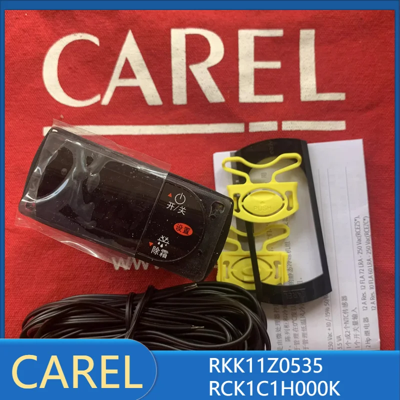 

CAREL RCDIC1H0E0 Temperature Controller with Sensor New Original
