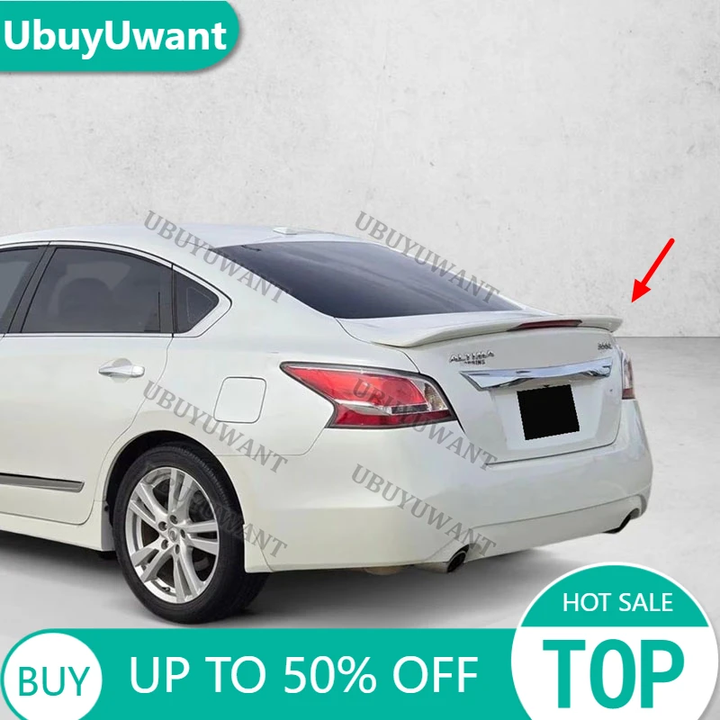 For Nissan Teana Altima 2013 2014 2015 Auto High Quality ABS Rear Lip Spoiler Trunk Boot Wing 1Pcs Car Styling
