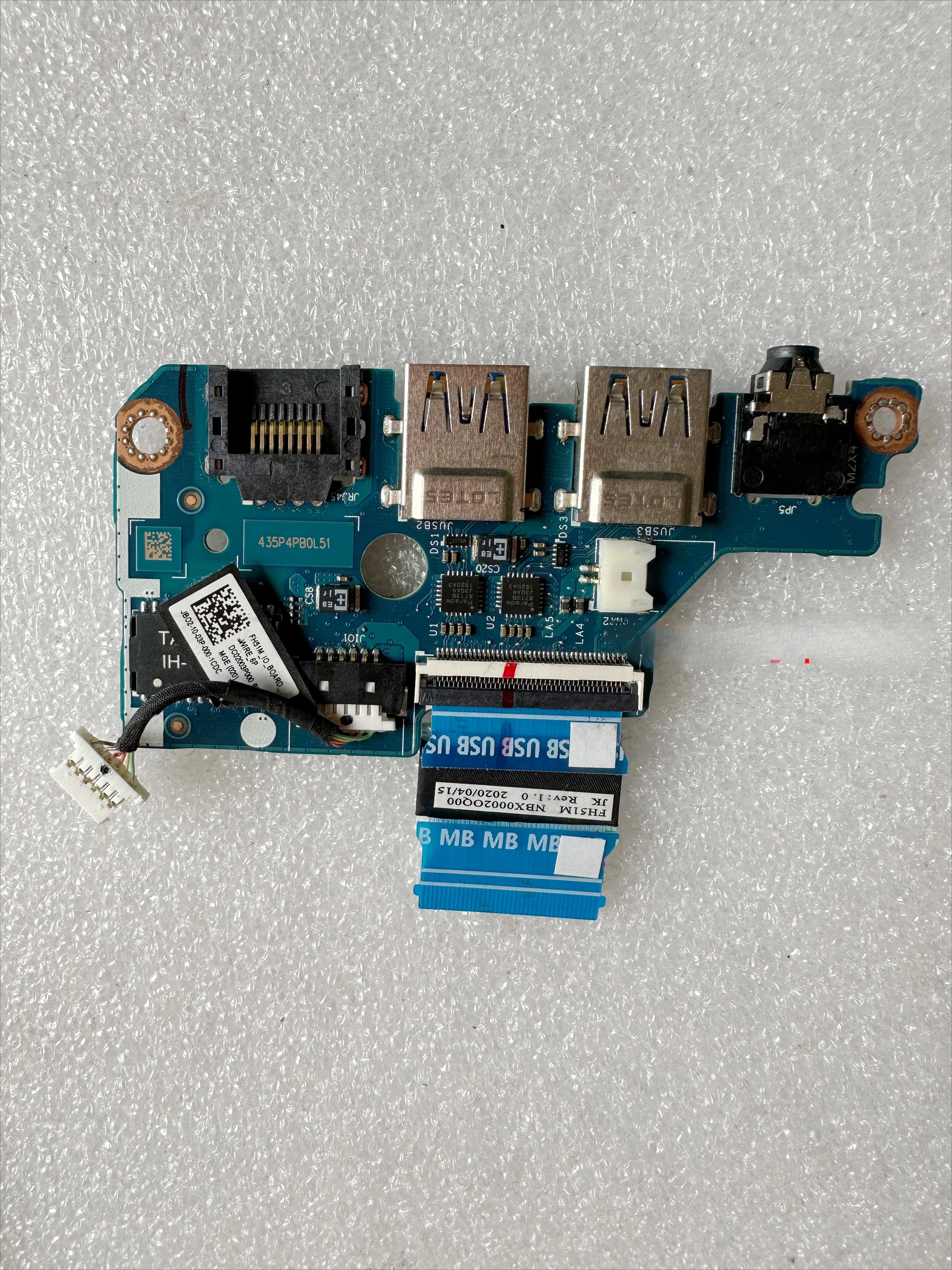 FOR ACERAcer Nitro 5 AN515-55 56 57 44 45 46 N20C1 USB AUDIO WLAN ETHERNET BOARD W CABLE LS-J881P LS-J871P