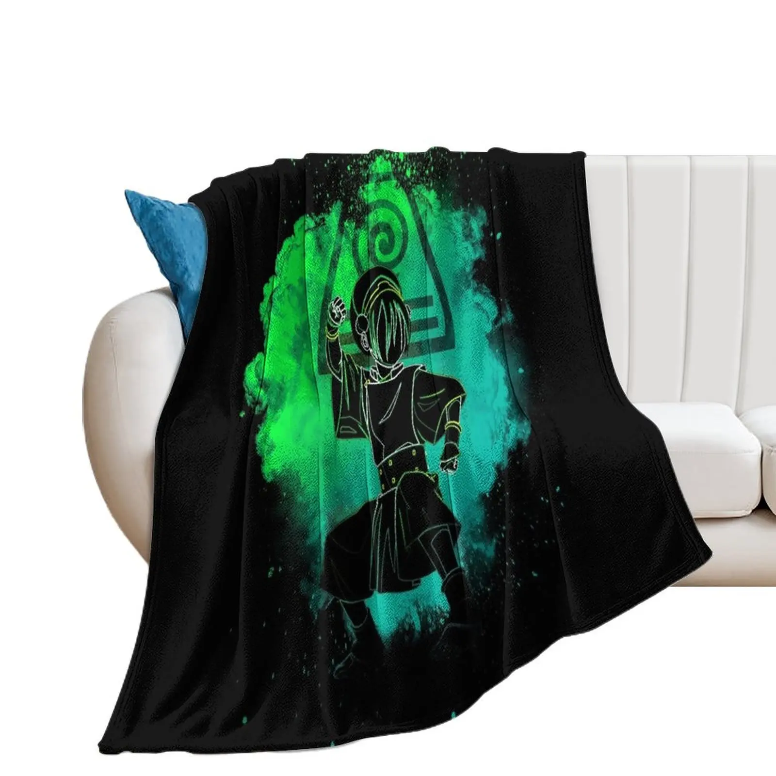 Soul of the Earthbender Throw Blanket Luxury St blankets ands Sofa Throw Cute Blankets