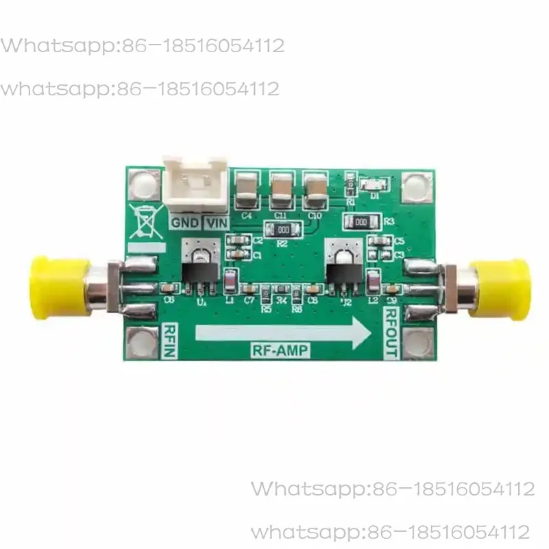 

Широкополосный радиочастотный усилитель с высоким коэффициентом усиления 40 дБ, поддержка усиления небольшого сигнала