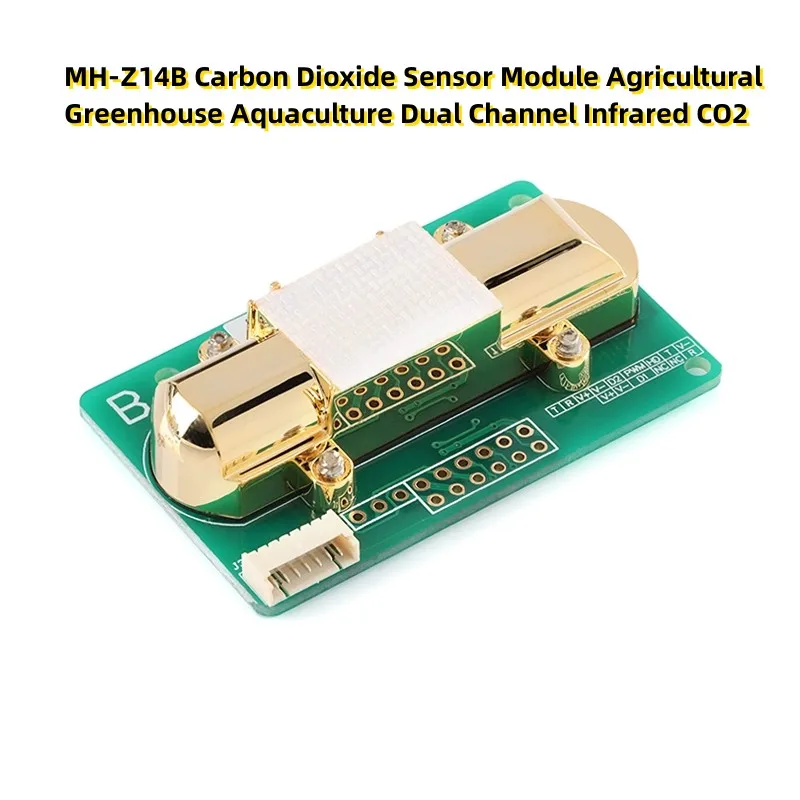 MH-Z14B Carbon Dioxide Sensor Module Agricultural Greenhouse Aquaculture Dual Channel Infrared CO2