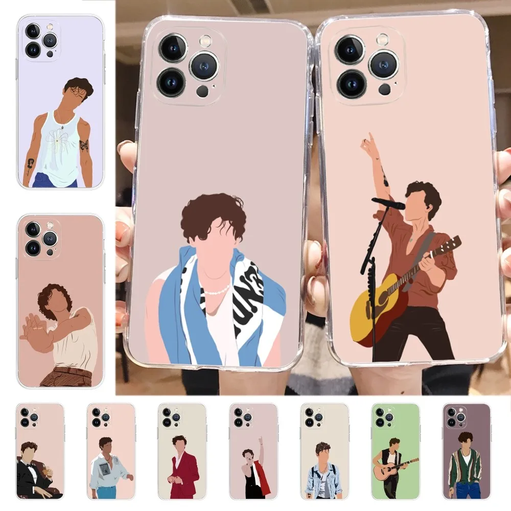 Shawn Mendes No Face Phone Case for iPhone 16 15 8 7 6 6S Plus X SE XR XS 14 11 12 13 Mini Pro Max Mobile Case