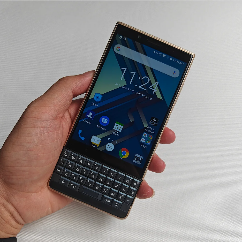 BlackBerry Key2 LE 4G LTE الهاتف المحمول 4.5 ''IPS LCD 3GB/4GB RAM 32GB/64GB ROM 13MP + 5MP ثماني النواة أندرويد لوحة المفاتيح الهاتف الذكي