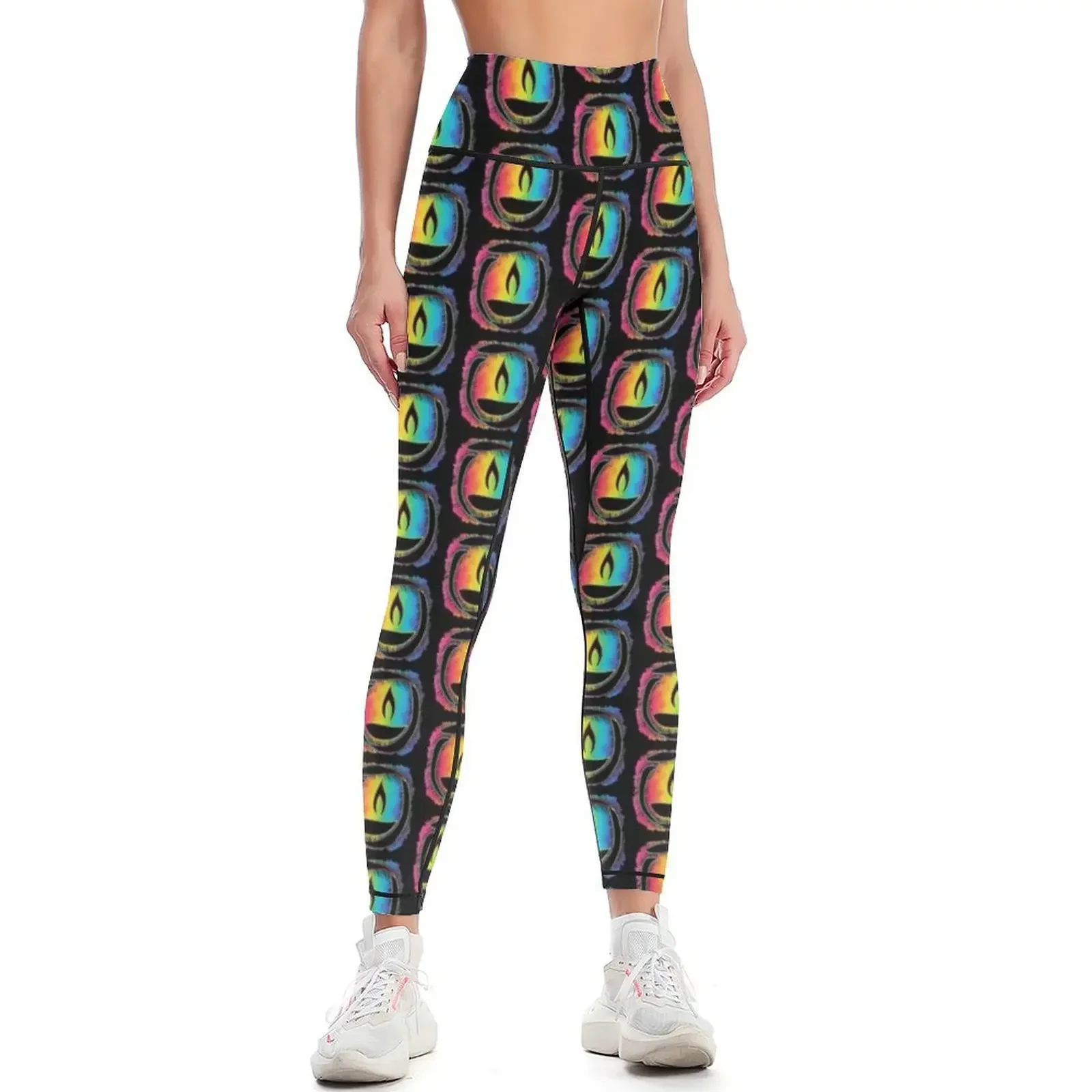 

Rainbow Ribbon Chalice Leggings Fitness clothing Women's pants gym's clothing Women's trousers Womens Leggings