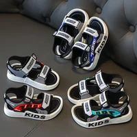 Sandales de Sport respirantes, sandales d'été pour garçons, chaussures de plage décontractées, confortables, semelle souple, chaussures pour enfants, antidérapantes à la mode 6