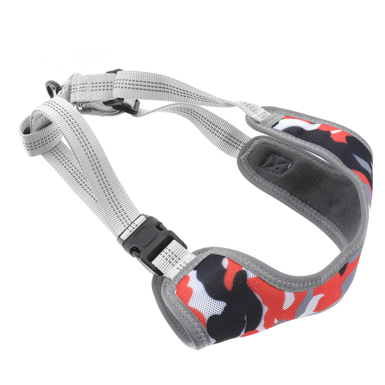 

Adjustable Reflective Dog Harness Breathable Chest Straps Vest Type No Pull Pet Harness Size M Random Style Dog Chest Straps