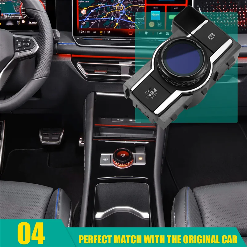 

571927051 Car Electronic Brake Switch Start Engine Stop For VW Tiguan 2024-2025 5QS927531A