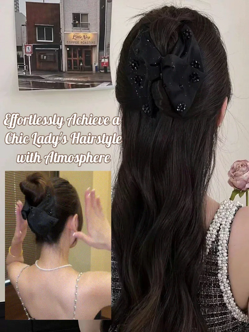 Grab clip wind hair clip female 2024 new shark clip back of the head plate hair grab temperament ponytail clip