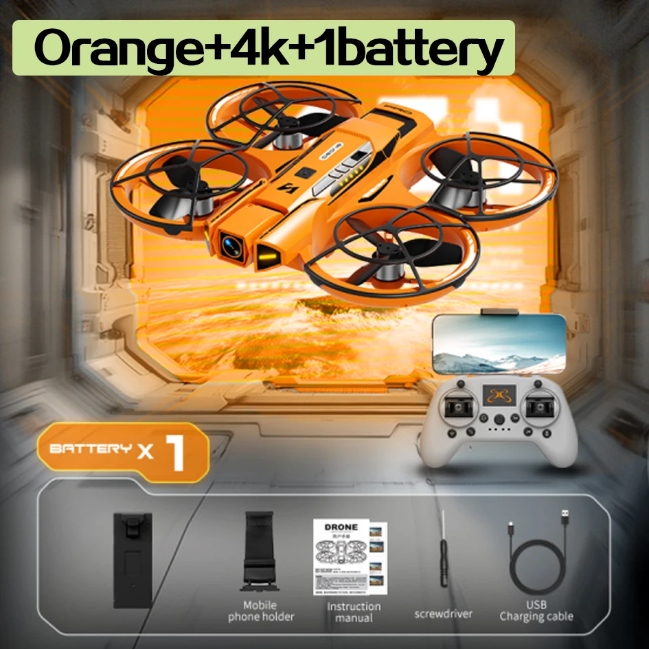 For Xiaomi A21 Pro Drone Professional 8K HD Dual Camera 5G WIFI Brushless Motor 360°  roll Obstacle Avoidance Quadcopter Toy New