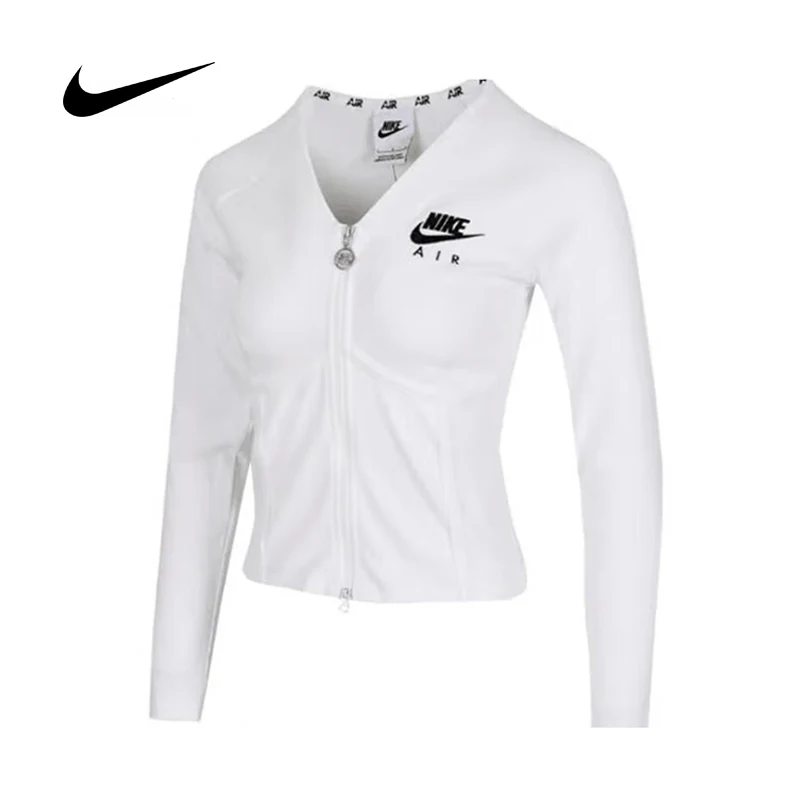 

Женская спортивная повседневная кофта Nike с длинными рукавами и молнией до середины груди FD2377-100