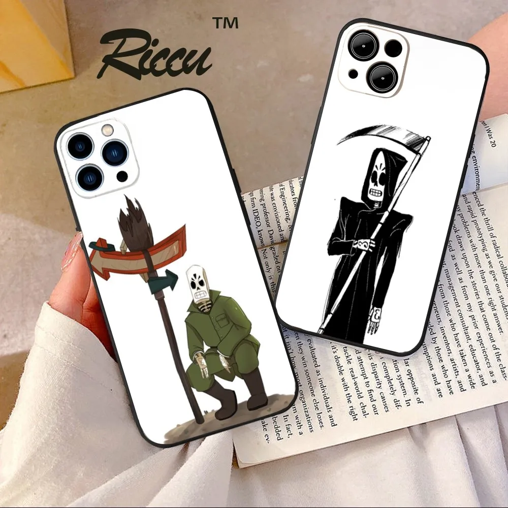 Game Grim Fandango   Phone Case Phone Case For IPHONE 15,13,14,12,Mini ,11, Xr, X ,Xs Pro Max 8, 7 Plus Back Cover