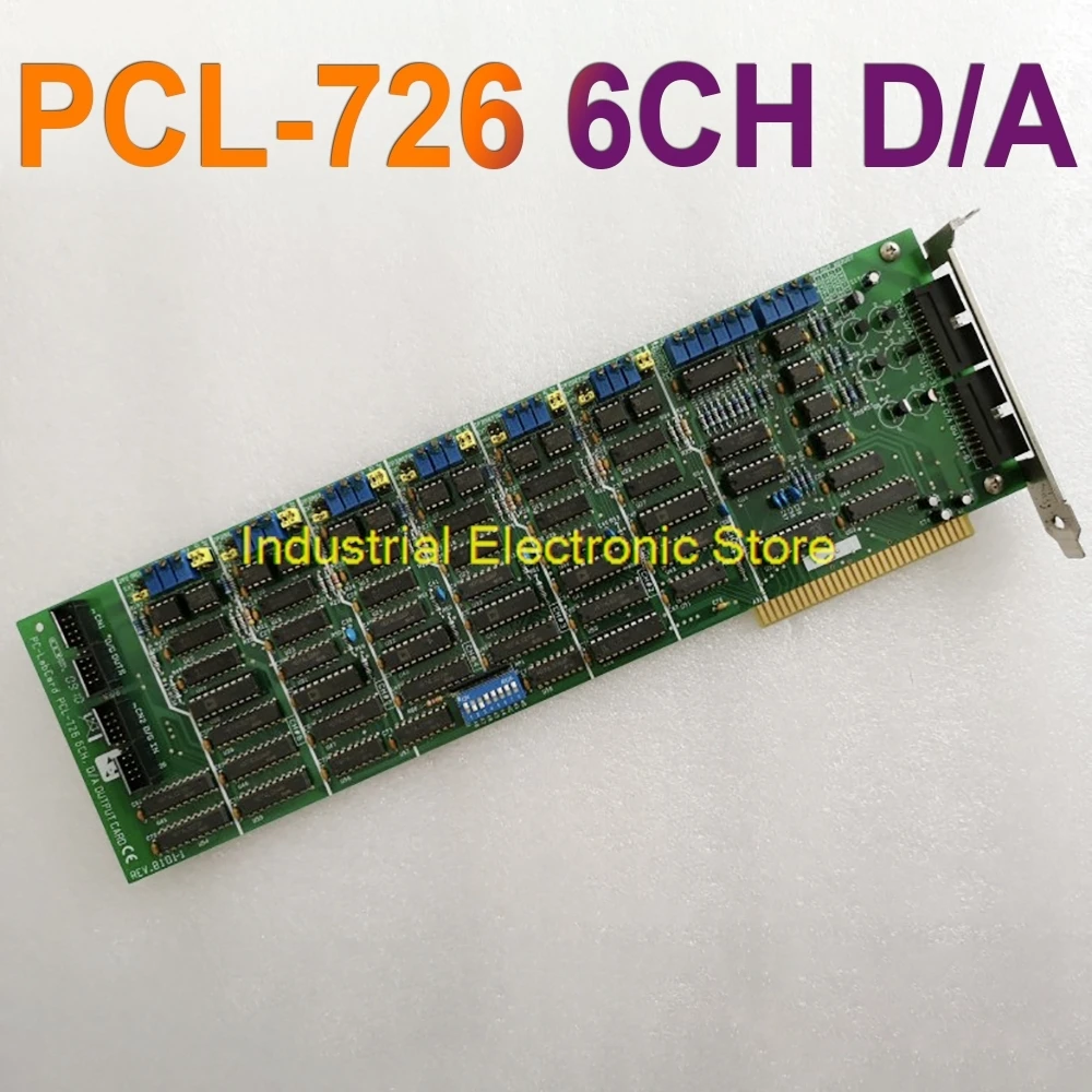 

OUTPUT CARD 6-Channel 12 Bit Analog Output Channel Full Length Card For Advantech Data Capture Card PCL-726 6CH D/A