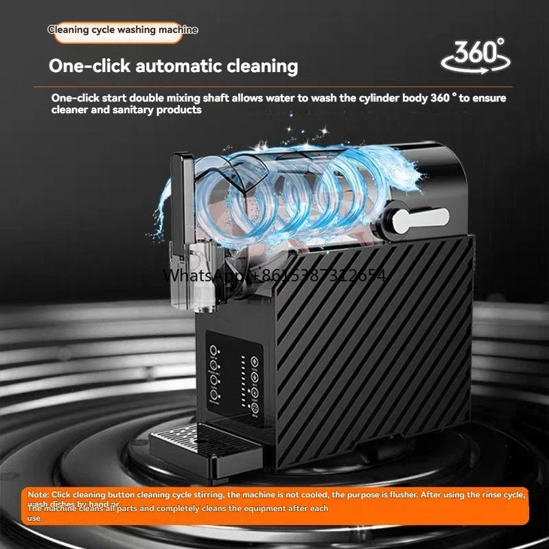 Commercial & Home Snow Ice Machine - Auto Slush/Cone Maker for Boba Shops/Hot Pot Frozen drinks/snow mud/milk shakes