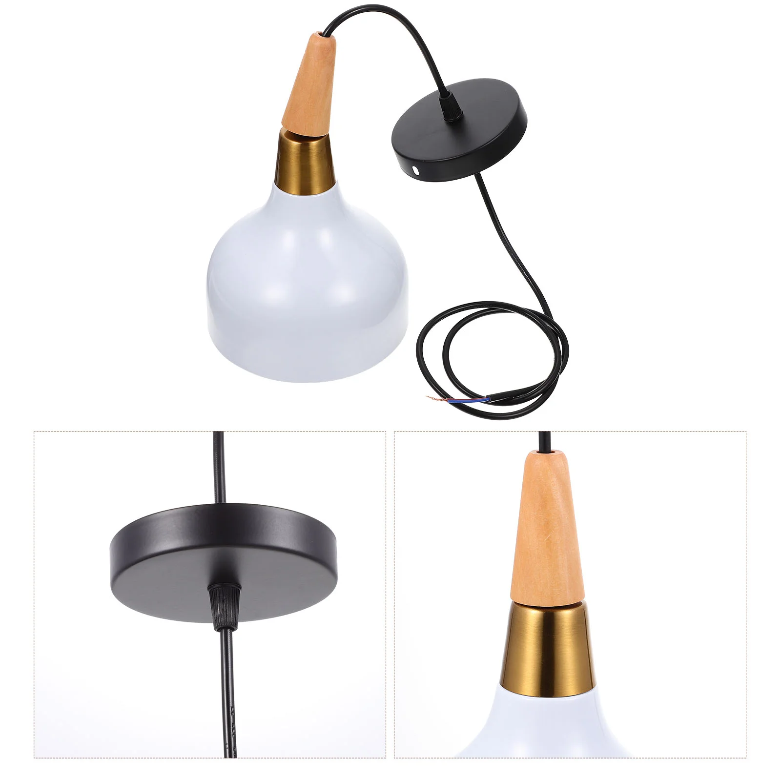 โต๊ะรับประทานอาหาร Vintage Chandelier Wall Sconce โคมไฟเพดานนอร์ดิกตกแต่งไม้โลหะแขวน