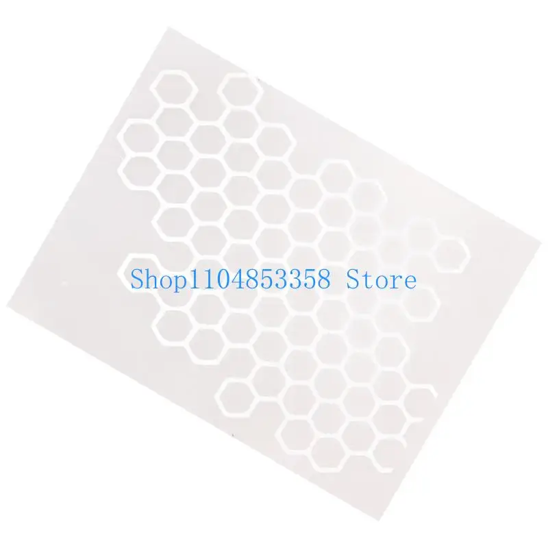 

652F Honeycomb Car Stickers DIY Sport Side Doors Decorations PVC Decals Waterproof