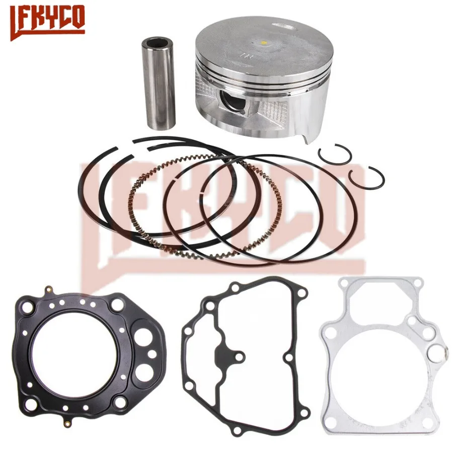 

Engine Parts 86.5mm Bore for Honda Rancher TRX 420 TRX420FM TRX420TE Cylinder Piston Pin 19 Rings Set Kit Motorcycle Accesories