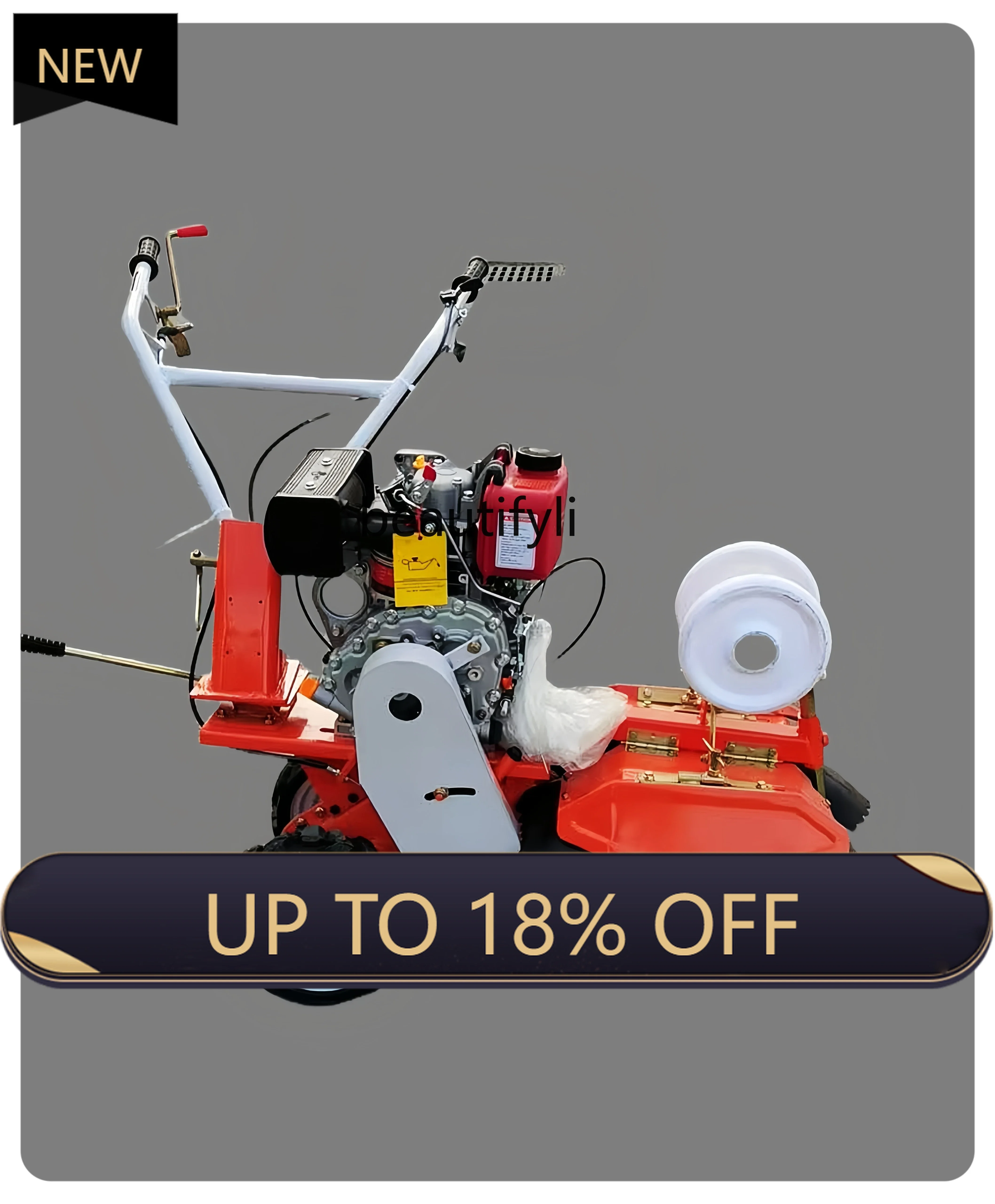 

Z189 New four-wheel drive trenching machine green onion trenching machine pastoral management machine ginger plowing