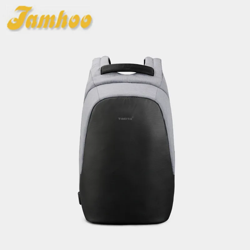 Jamhoo Anti Theft Water Repellent 15.6 Inch USB Charging Causal Men Backpacks School Bag Backpack Female Male For Teenagers Girl