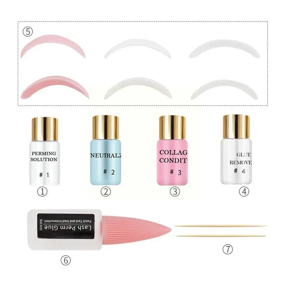 Lash Lift Set Wimper Perm Curling Wimper Serum Extension Lifting Tool Lotion Wave Kit Nep Make-Up Lijm Wimpers G3g6