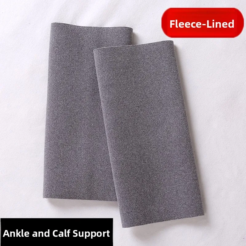 サーマルアンクルサポートソックス男性用女性用フリース裏地付きレッグプロテクター関節プロテクターデルボブランド家庭用冬用ギア
