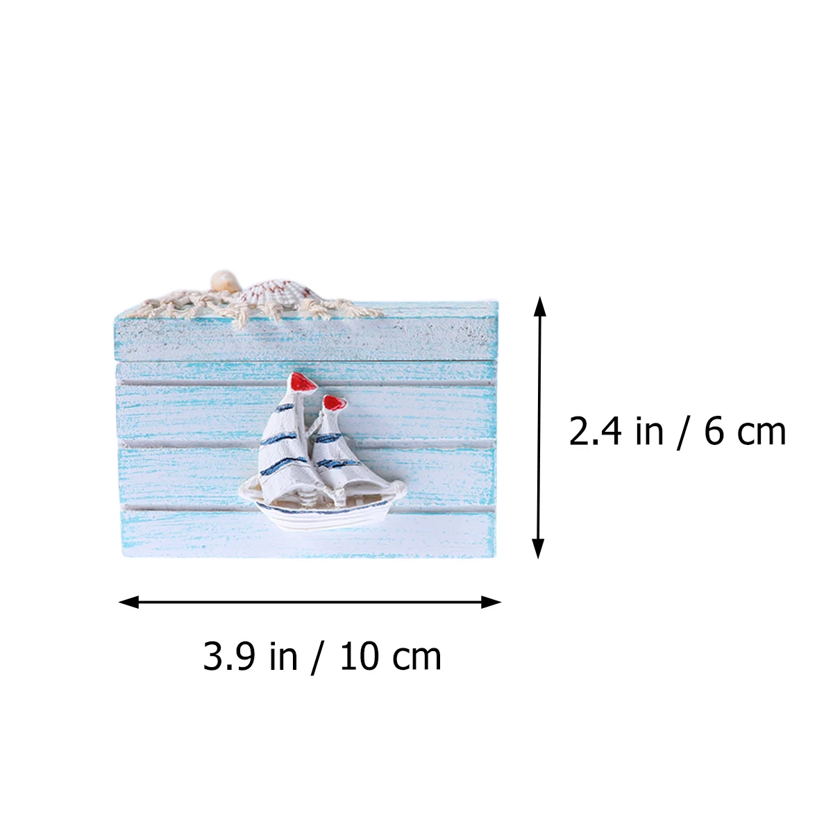 Mini Silla de Playa, Adorno de Madera con Forma de Velero, Decoración de Escritorio, Accesorios para Fotos, Decoración para Coche, Oficina, Hogar y Mesa