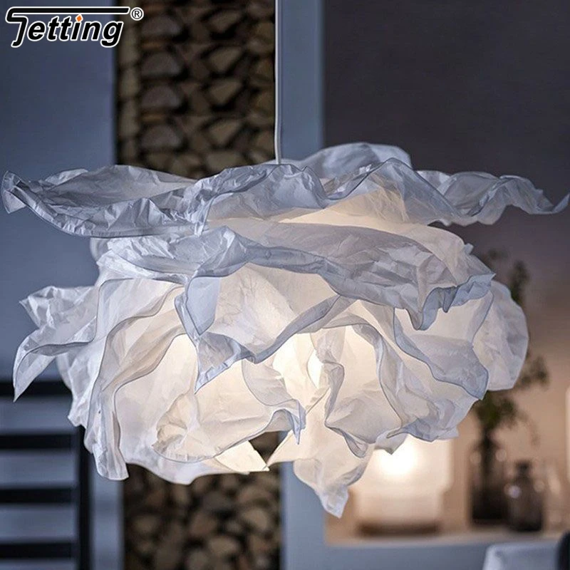 1Pcs Art DIY Cloud Lamp Shade Flower Light Shade Ceiling Lampshade Decoration Chandelier Pendant For Living Room Bedroom Bar