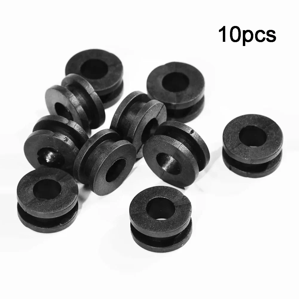 

10Pcs M6 Motorcycle Side Cover Rubber Grommets Gasket Fairings Round Plastic Grommets Gasket Ring For Honda For Suzuki