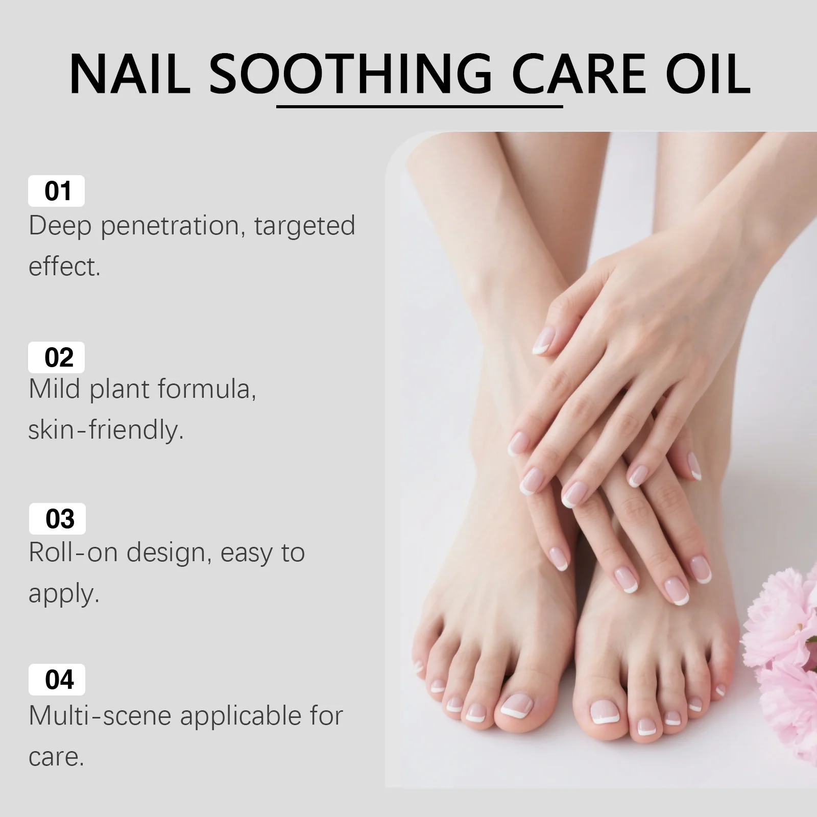 Nail Care Essence Oil - Improves Nail Fungus, Daily Gentle Nourishing, Smooth and Moisturizing Nail Care Oil