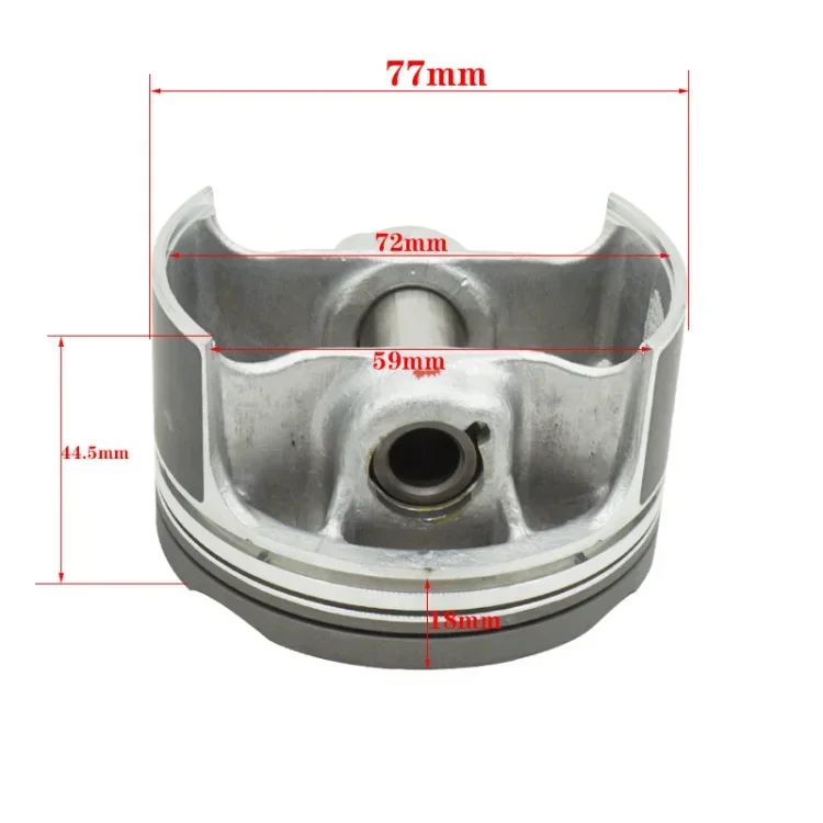 Spare Parts Motorcycles Engine Cylinder Liner  Block Piston For ZONGSHEN-Motor Racing NC250 ZS177MM 250cc 4 Stroke kAYO