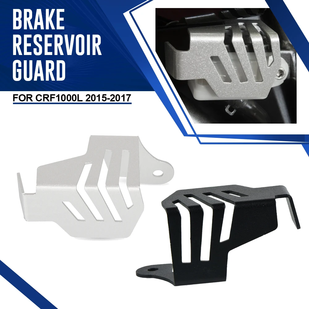 

Motorcycle Aluminum Brake Pump Fluid Reservoir Clutch Oil Cup Cover Guard For Honda CRF1000L CRF 1000 L2015-2017 2016 CRF1000 L