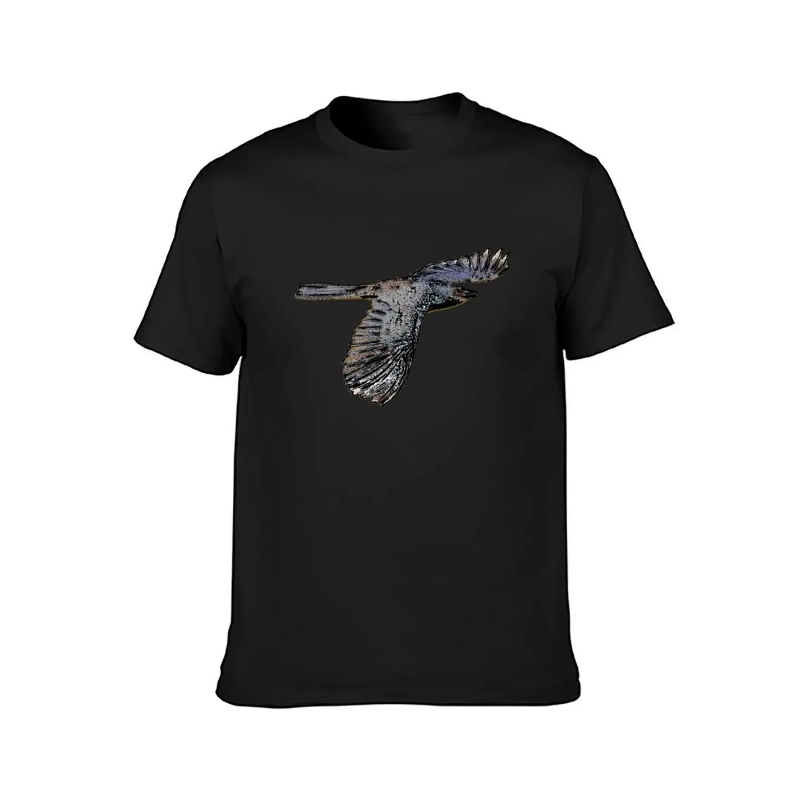 Pacific Eastern Koel Black Alternate Design T-Shirt korean fashion funnys quick-drying men workout shirt