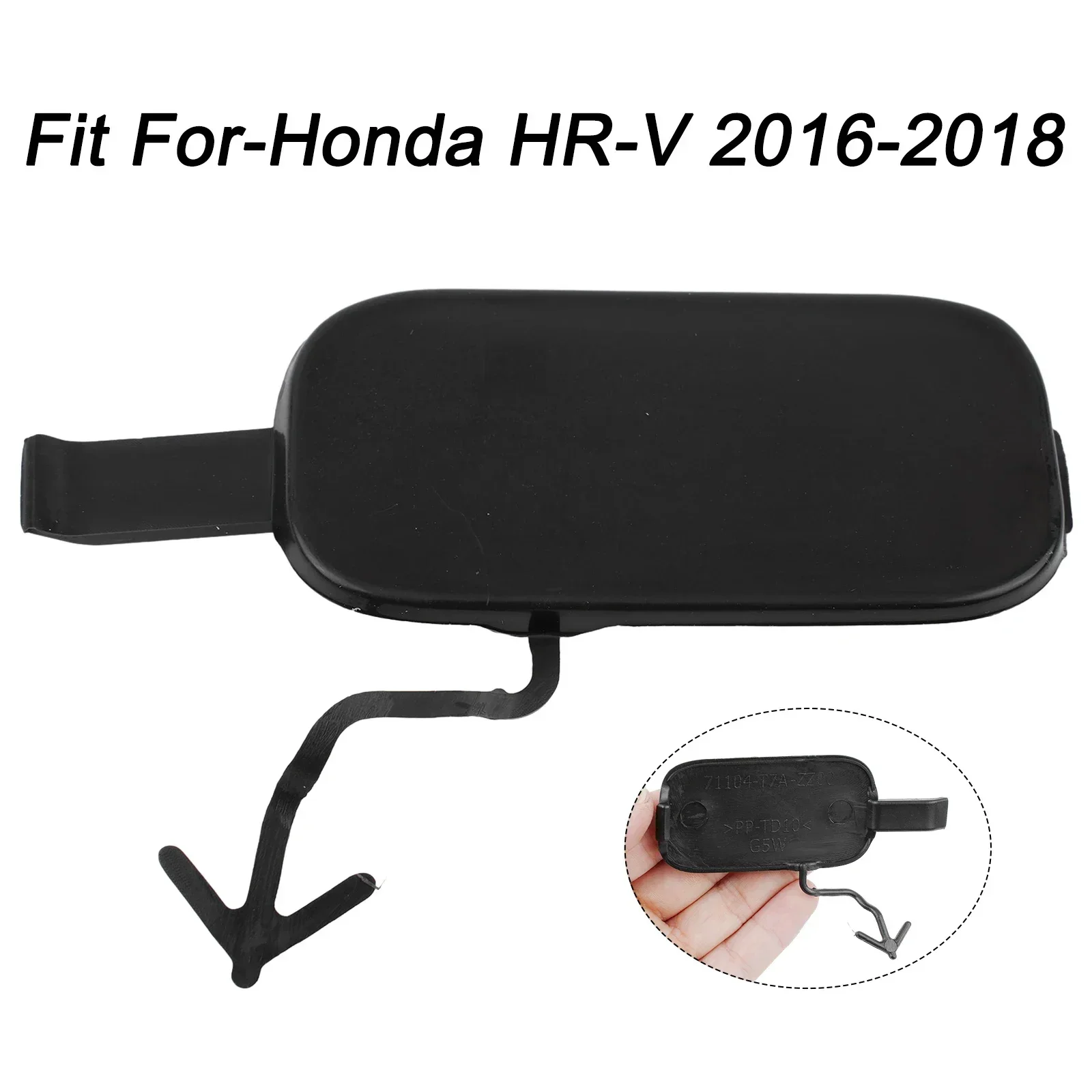 Hook Eye Cap Hook Cover 71104T7A000ZE Auto Parts Black Car Accessories Front Right For Honda For HR-V 2016-2018