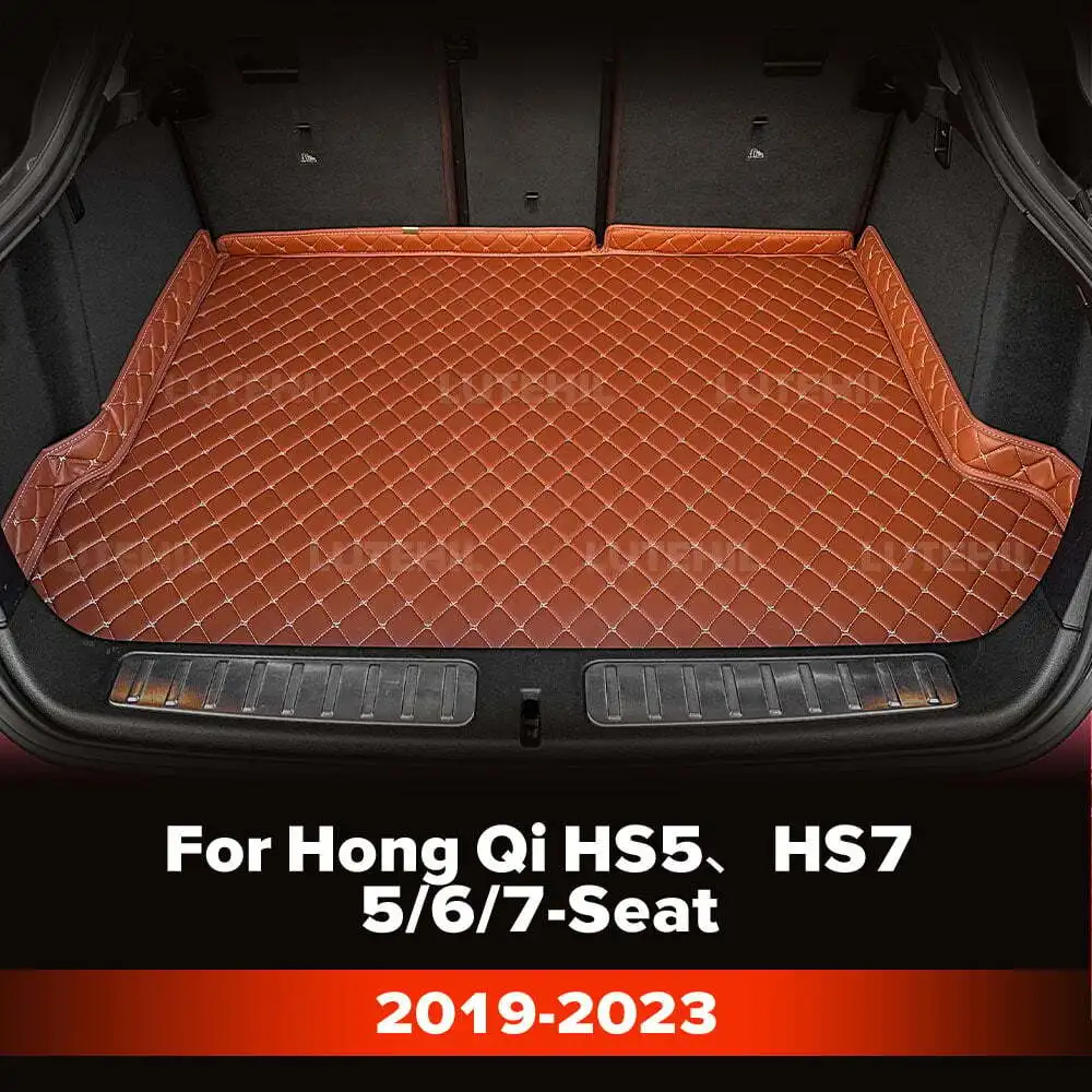 

For Hong Qi HS5、HS7 5/6/7-Seat 2019-2023 Custom Car Trunk Mat Protective Pad Cargo Liner Auto Interior Accessories