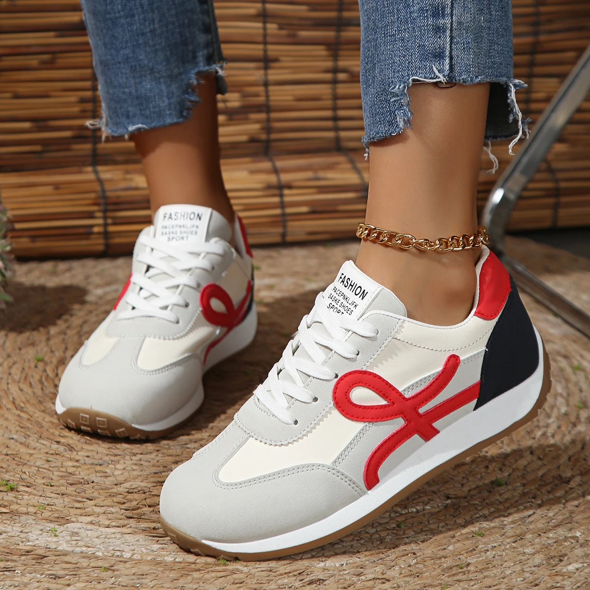 Spring and Autumn Sneakers Women 2024 New Casual Comfortable Shoes Women Joker Fashion Walking Sneakers Women Zapatos De Mujer