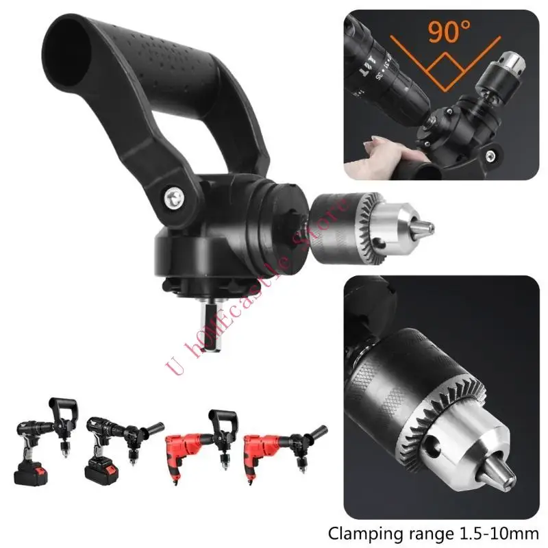 

63HF Правое угловое удлинительное удлинительные адаптерные адаптер для ручной бурины. Эргономичные дизайны