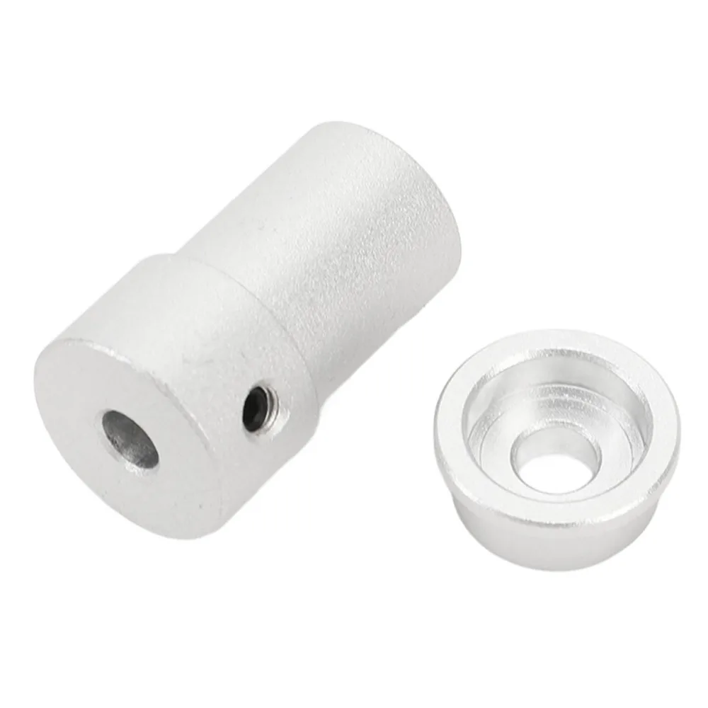 4mm Motor Shaft Coupling Aluminum Alloy Smooth Transmission Mounting Hub Coupling Shaft Coupler Connector For Robot Wheels