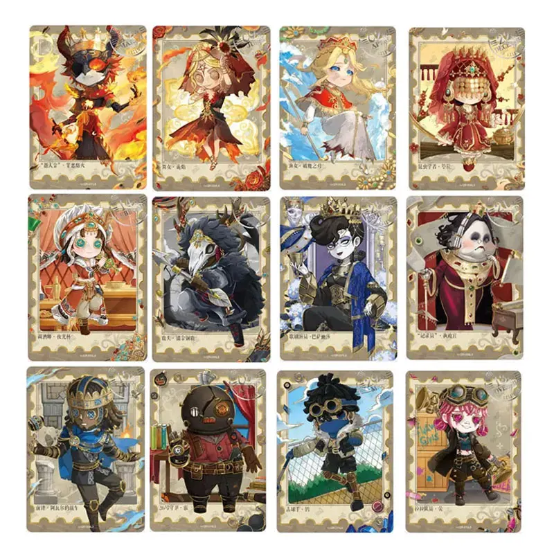 การ์ดสะสมอนิเมะแท้หายาก KAYOU Identity V ซีรีส์ 1 ซ่อนข้อมูล AR/AR/USR/TCR/QR/UR/SSR/SR/R/N ของขวัญวันเกิดสำหรับเด็ก