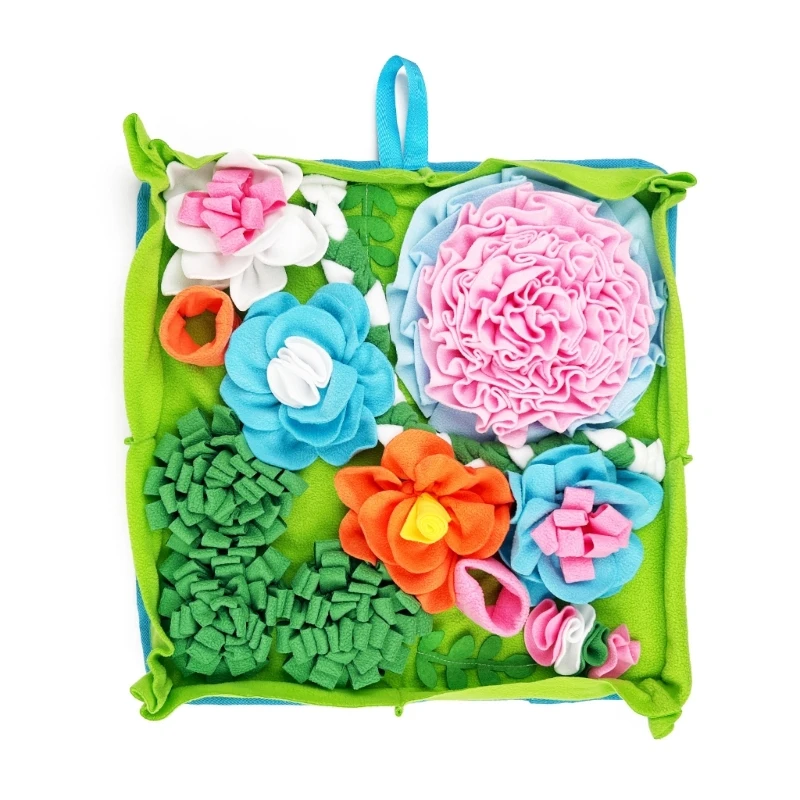 

Interactive Dog Sniffing Rug Smell Training Mat Antislip Dog Puzzle Blanket Toy K2WE