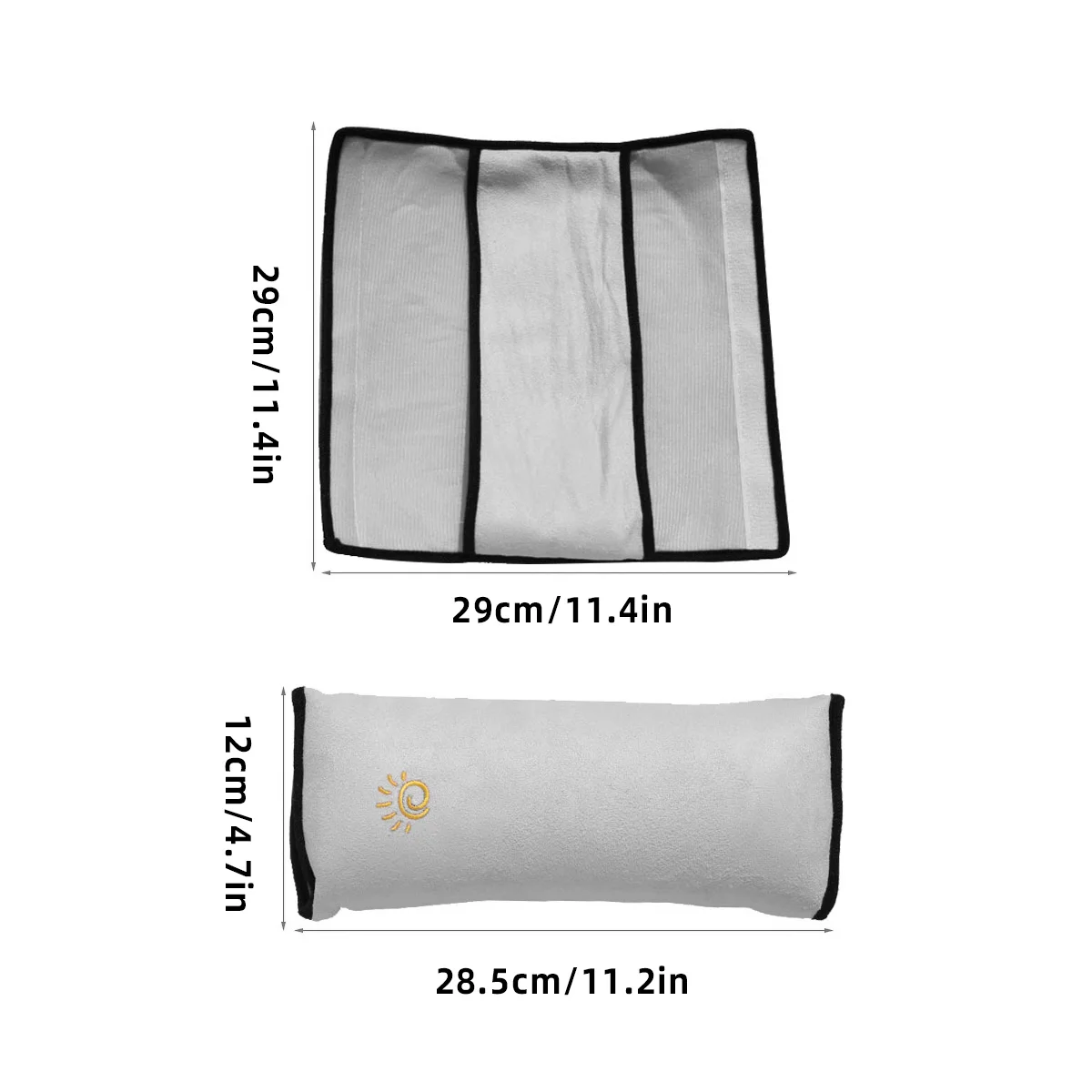 Baby Chair Belt Car Pillow Auto Safety Seat Belt Shoulder Cushion Pad Harness Protection Support Pillow for Kids Toddler