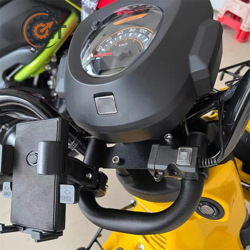 Motorcycle Accessories Parking Support Bracket Stand Extension Modification For Honda Cross Cub CC110 110 2018-2023 2021 2022
