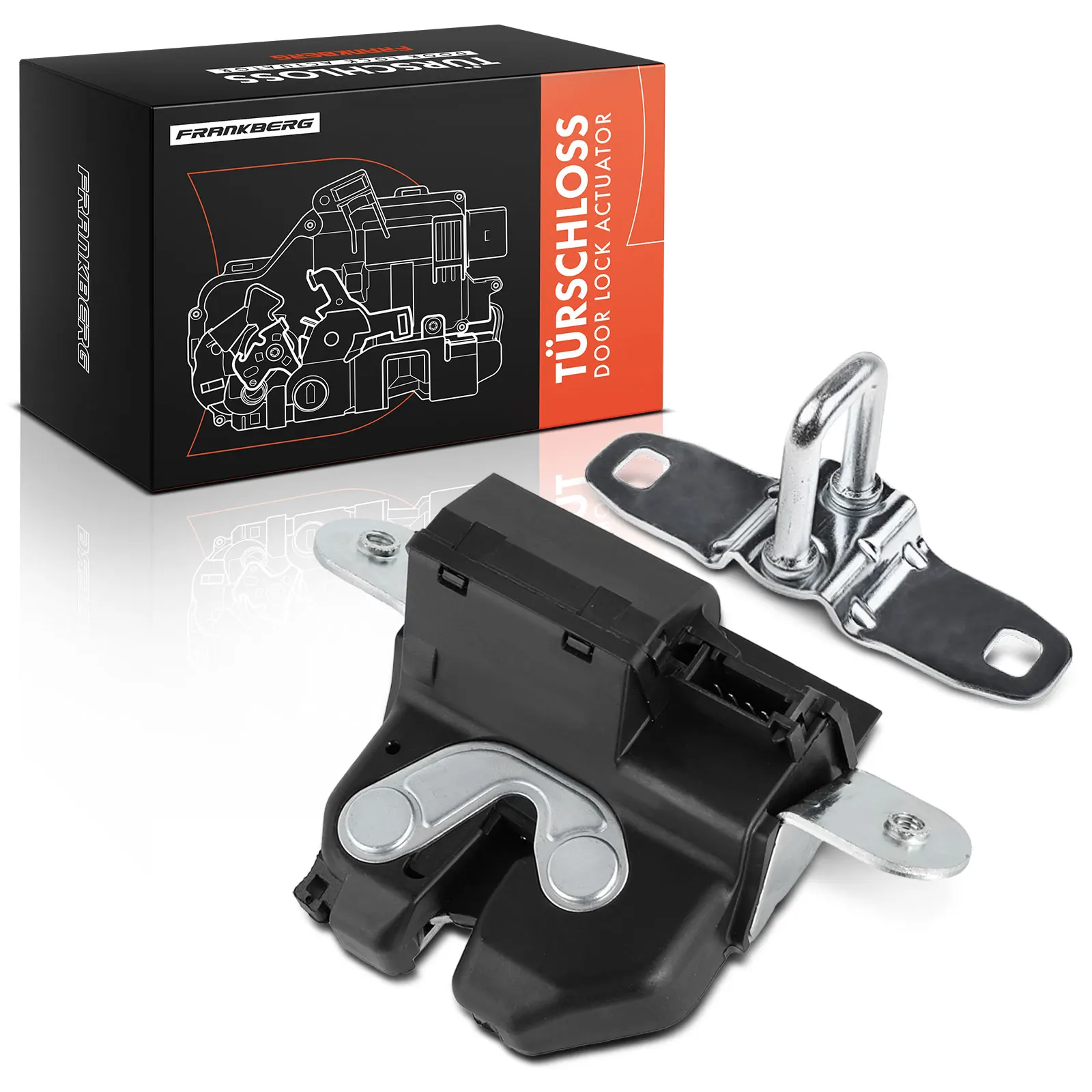 Frankberg 1x Deurslot voor Fiat 500 312 Bravo II Grande Punto Lancia Delta 3 55702917 V24-85-0022