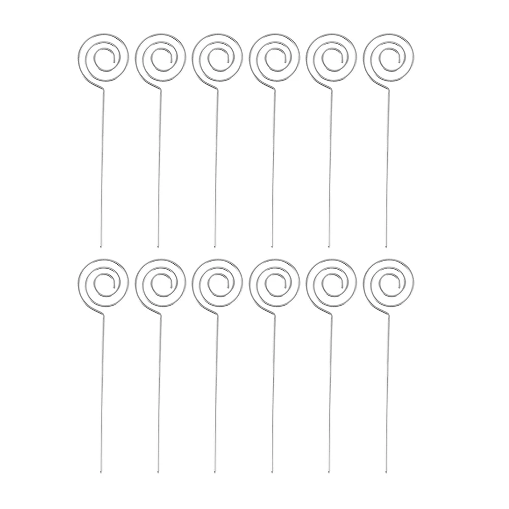 

50 Pcs Memo Photo Holders Place Card Table Number Clips Memo Clips Office Supplies 304 Desk Accessories