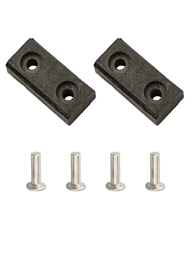 2 Set Deck Spindle Brake Replace Worn-out Component Fits Most Snowblower Tractors Two Spindle Brakes And Four Fixed Rivets